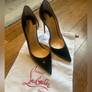 Christian Louboutin Black Iriza 100 38.5